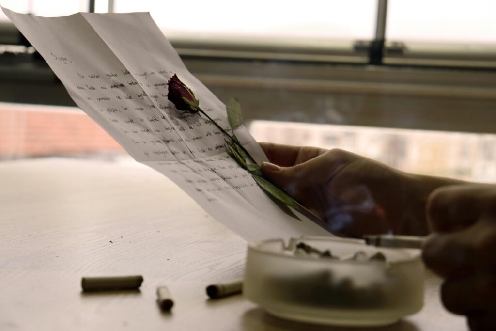 Writing an Unsent Letter Writing an unsent letter
