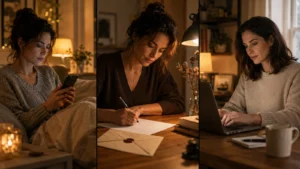 Handwritten Letters, Typed Letters, or Unsent Texts: Which Format Is Right for You?