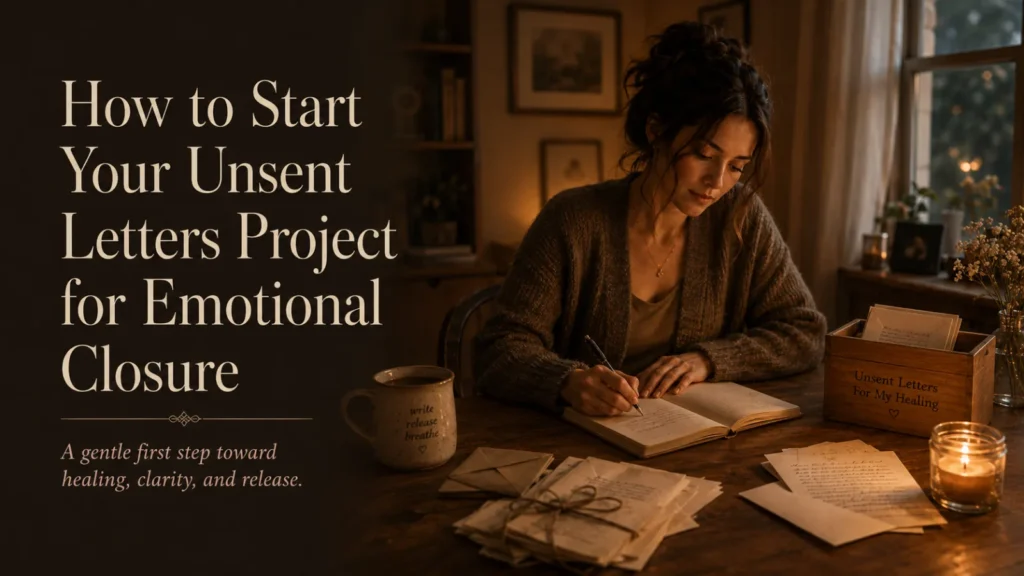 How to Turn Unsent Letters Into a Meaningful Personal Practice