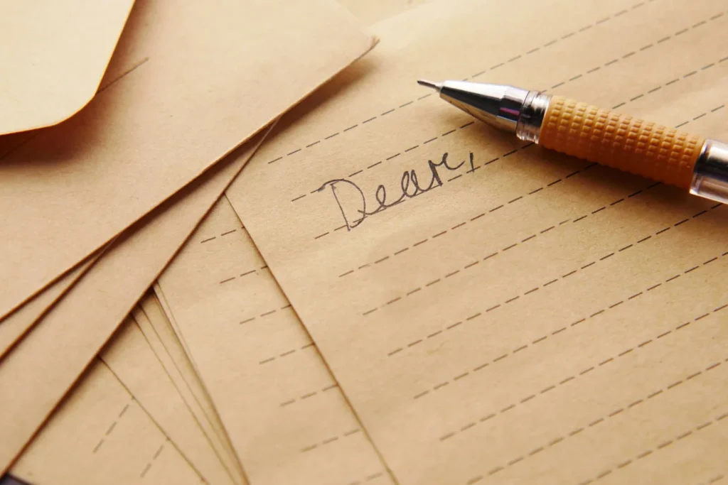 Writing for healing