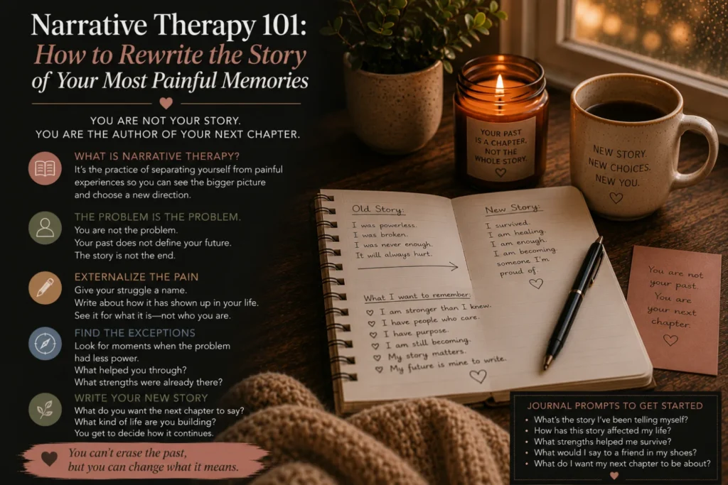 Narrative Therapy 101: How to Rewrite the Story of Your Most Painful Memories