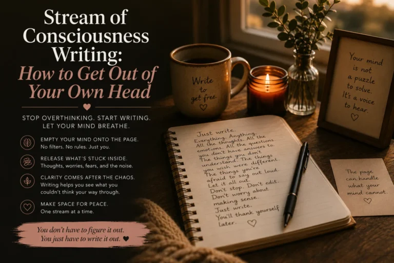 Stream of Consciousness Writing: How to Get Out of Your Own Head
