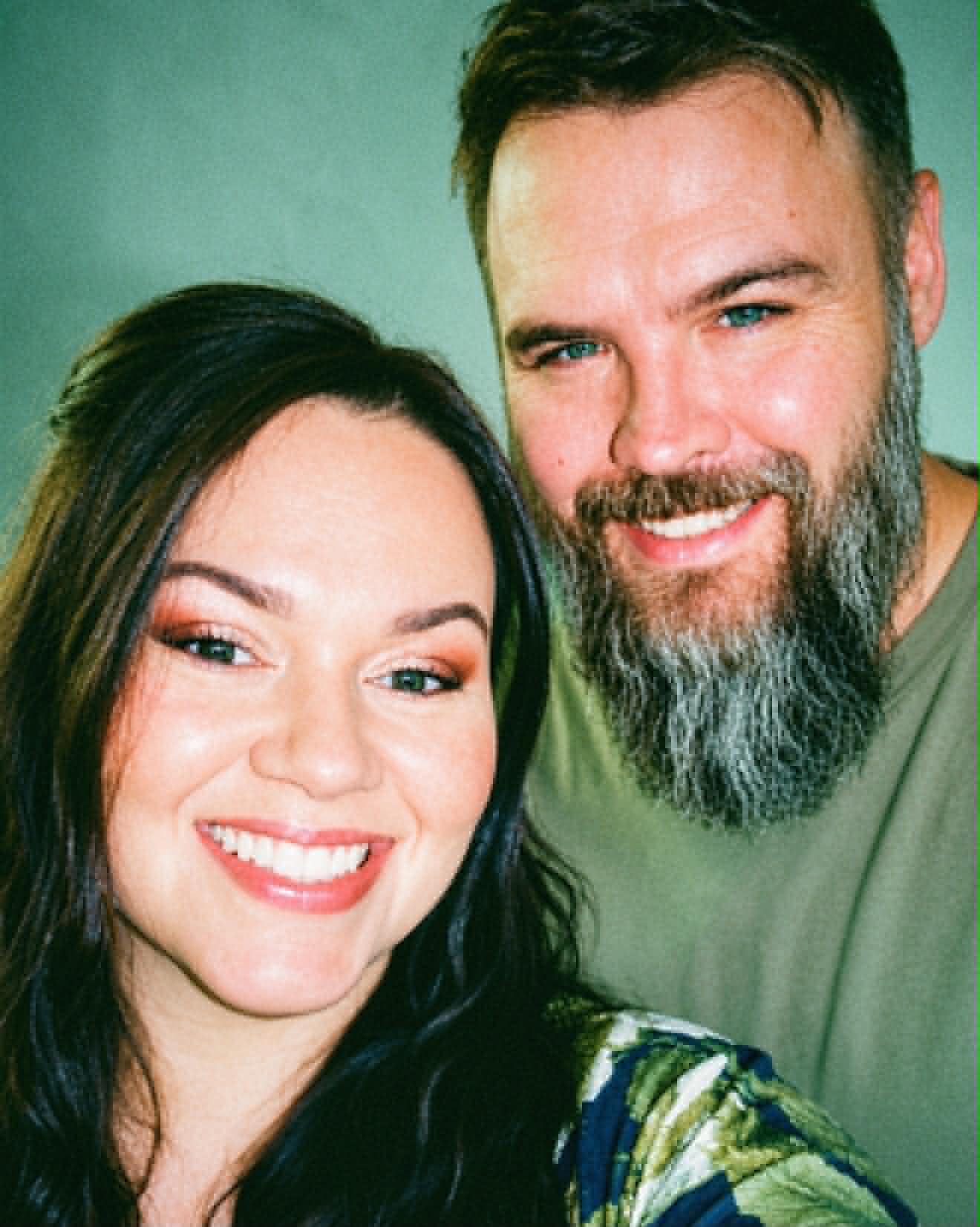 Dennis and Becca, founders of Unsently